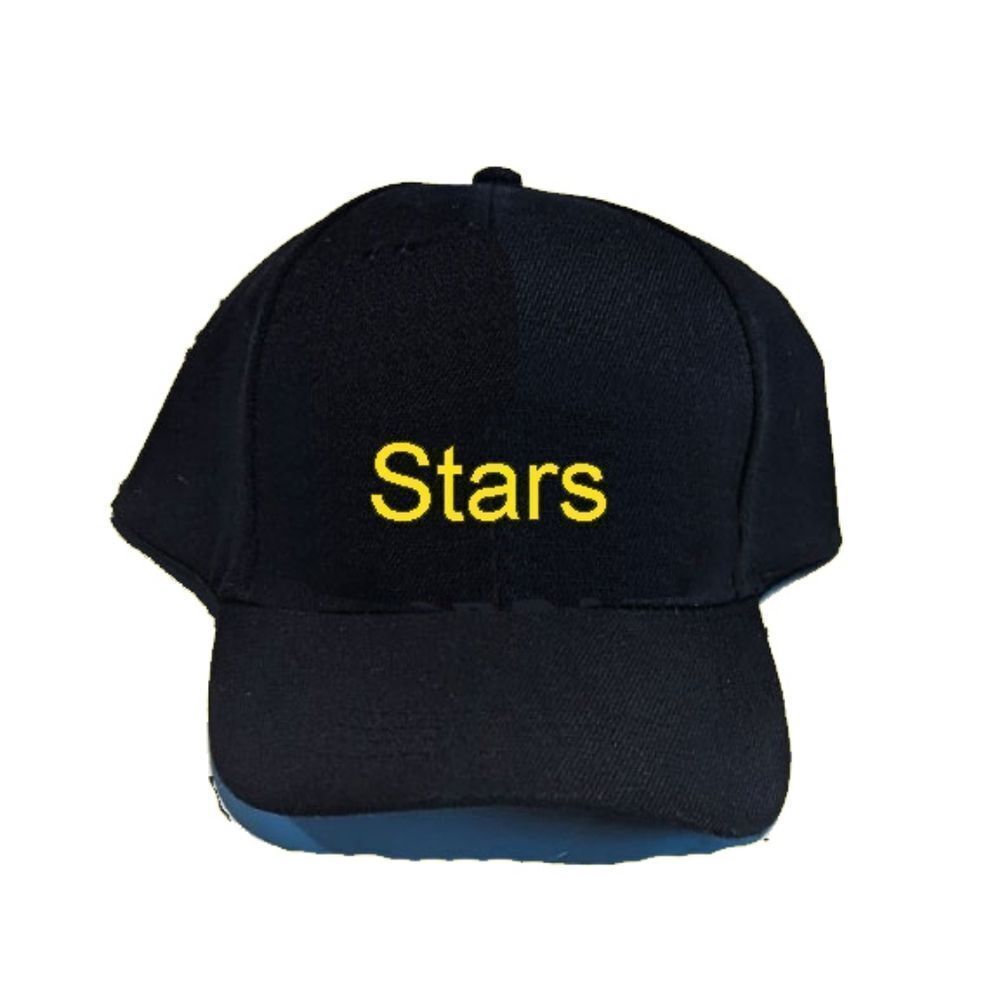 Shining Stars Black Hat ExyFunShop Unisex Minimalist casual Baseball Cap